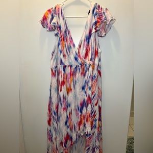 Torrid 3 Hi-Lo Romper Dress